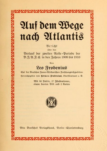 Datei:Auf dem Wege nach Atlantis - Titelblatt.jpg